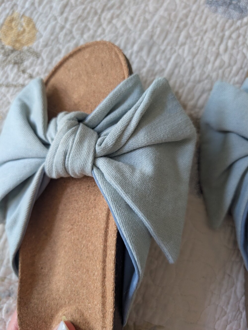 Aerie Bow Tie Sandals - Picture 4 of 7